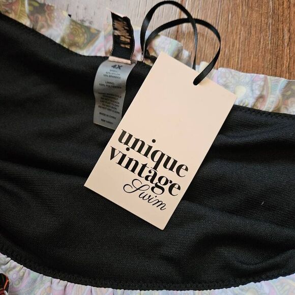 NWT Unique Vintage 1960s Kaleidoscope Swim Bottoms - Picture 6 of 8